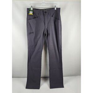 Orvis Pants Mens 32x34 Gray Forged Iron Trek Stretch Water Repellant Comfort NWT